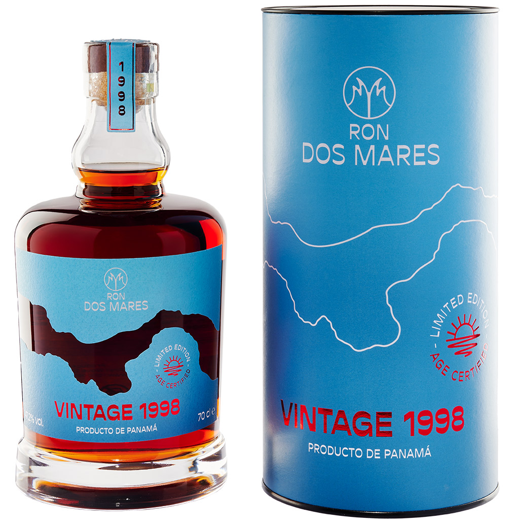 Ron Dos Mares 1998 Vintage Limited Edition 26 yr Panama Rom 70 cl 