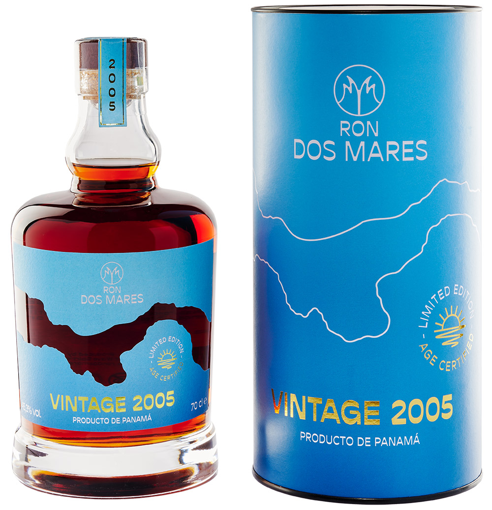 Ron Dos Mares 2005 Vintage Limited Edition 19 yr Panama Rom 70 cl 