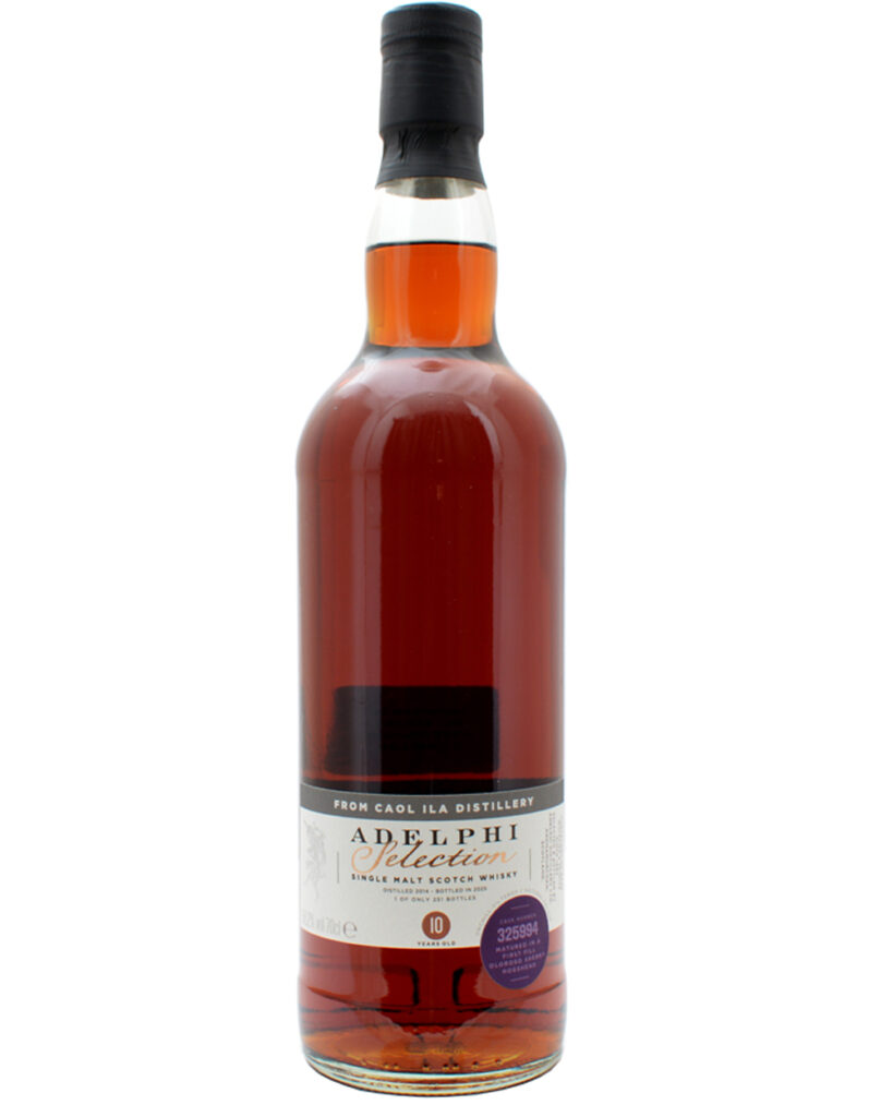 Caol Ila 10 år Adelphi Selection Single Malt Scotch Whisky abv58,2